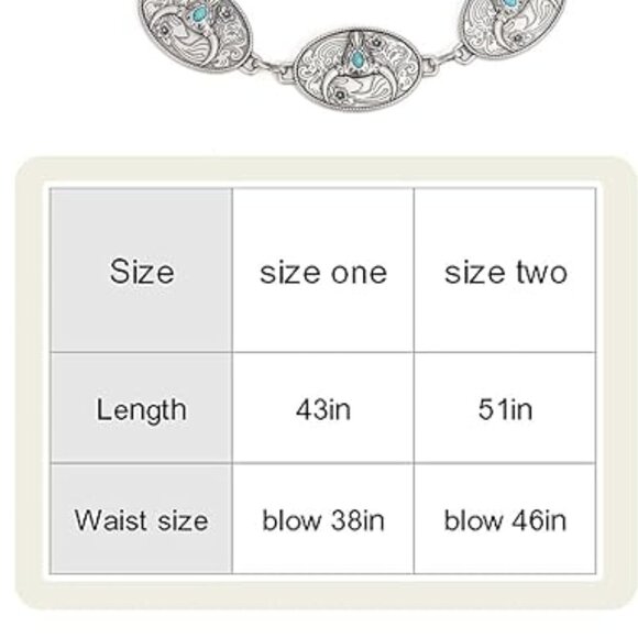 Bull turquoise silver belt